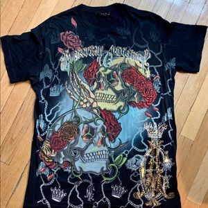 Men’s Christian Audigier printed T-Shirt